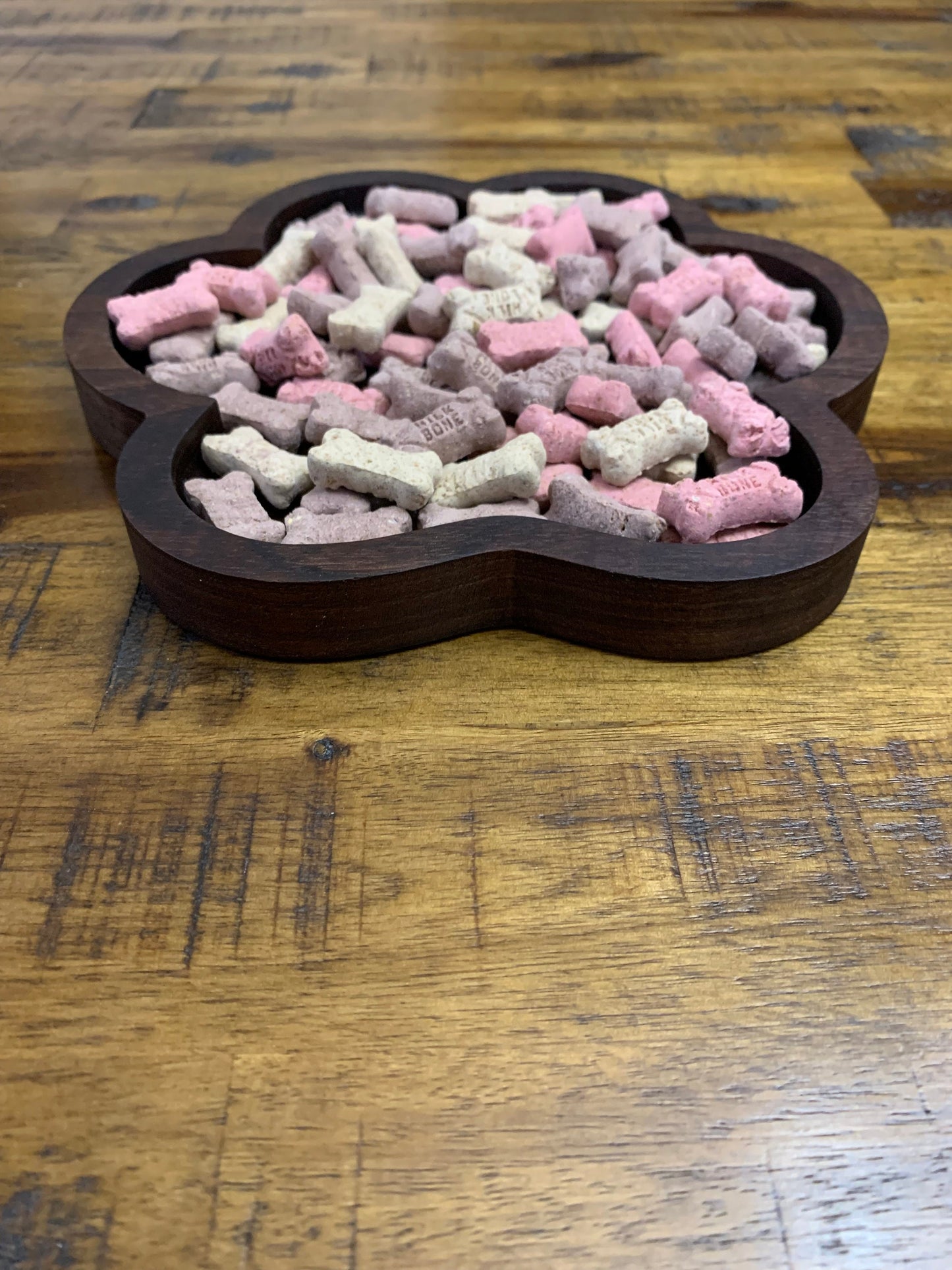 Walnut Dog Paw Valet Tray