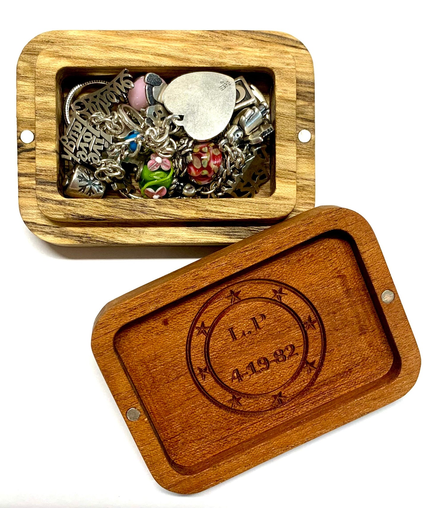 Small Gift Box, Wooden Keepsake Box, Custom Engraving, Wooden Jewelry Box, Treasure Chest, Wooden Storage Box, Wedding Ring Box, Memory Box